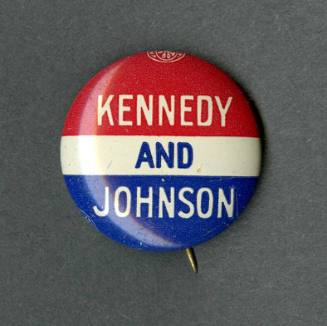 Kennedy and Johnson campaign pin