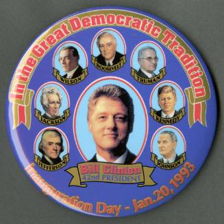 Inauguration Day 1993 for President Bill Clinton