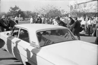 Image of car used to carry Lyndon Johnson from Parkland to Love Field