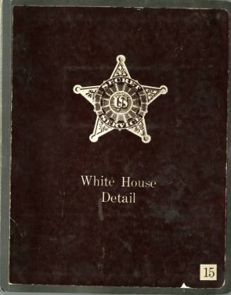 U.S. Secret Service notebook for agents on the White House Detail