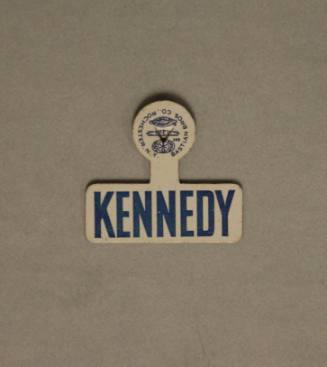 Kennedy campaign collar tab