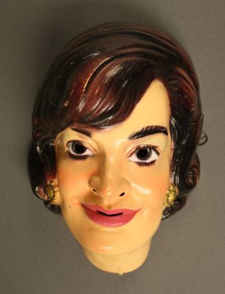 Jacqueline Kennedy plastic Halloween mask