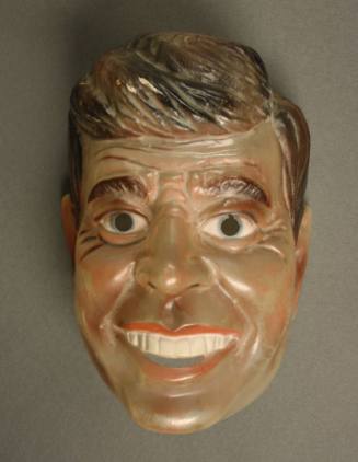 John F. Kennedy plastic Halloween mask