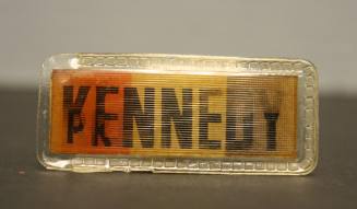 "Kennedy for President" lenticular pin
