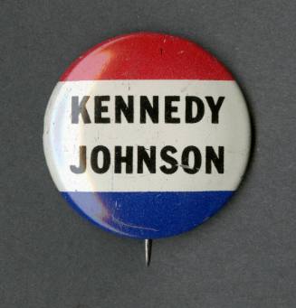 Kennedy Johnson campaign pin