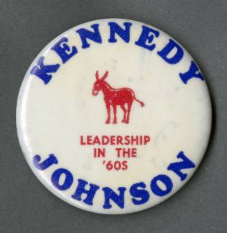 Kennedy-Johnson campaign pin