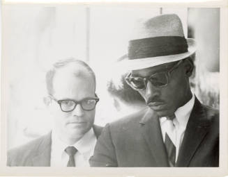 Photo of Earl Allen at Piccadilly Cafeteria Civil Rights Protest