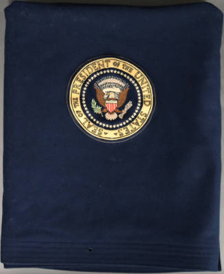 Presidential lap robe from the Kennedy limousine the day of the assassination