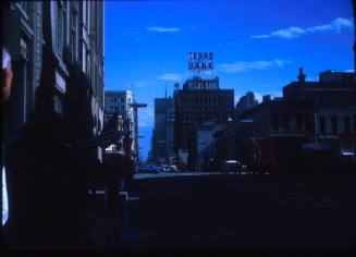 Image of downtown Dallas taken November 22, 1963 before the assassination