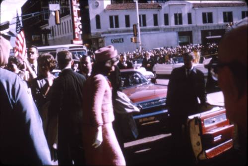 Image of Mrs. Kennedy in Fort Worth