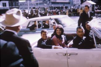 Image of President and Mrs. Kennedy in Fort Worth