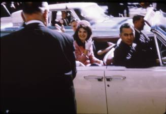 Image of Mrs. Kennedy in Fort Worth