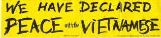 1960s Peace Movement bumper sticker