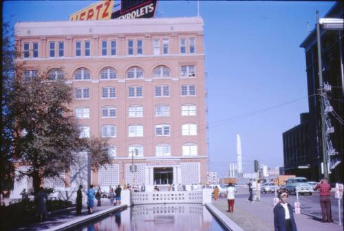 Image of the Texas School Book Depository building