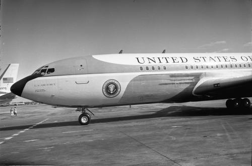 Image of Air Force One at Love Field