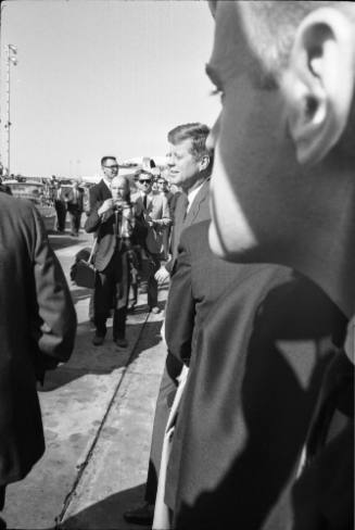 Image of President Kennedy at Love Field
