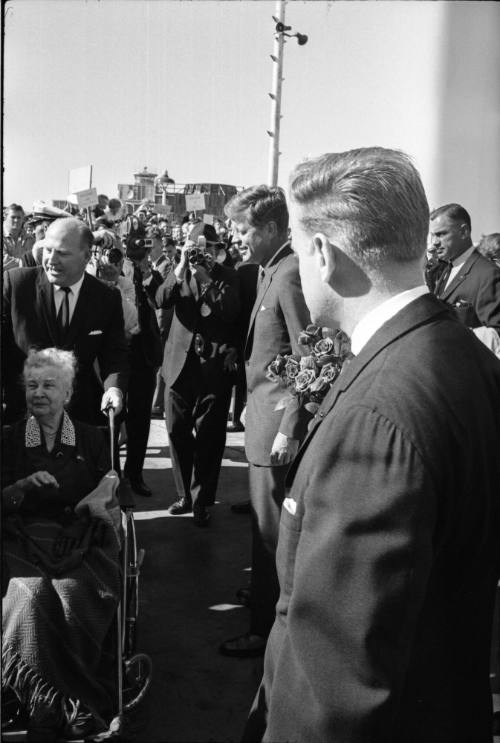 Image of President Kennedy at Love Field