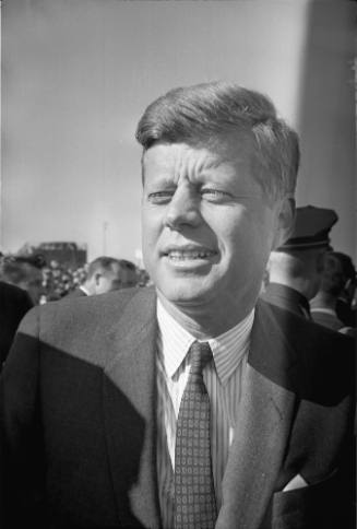 Image of President Kennedy at Love Field