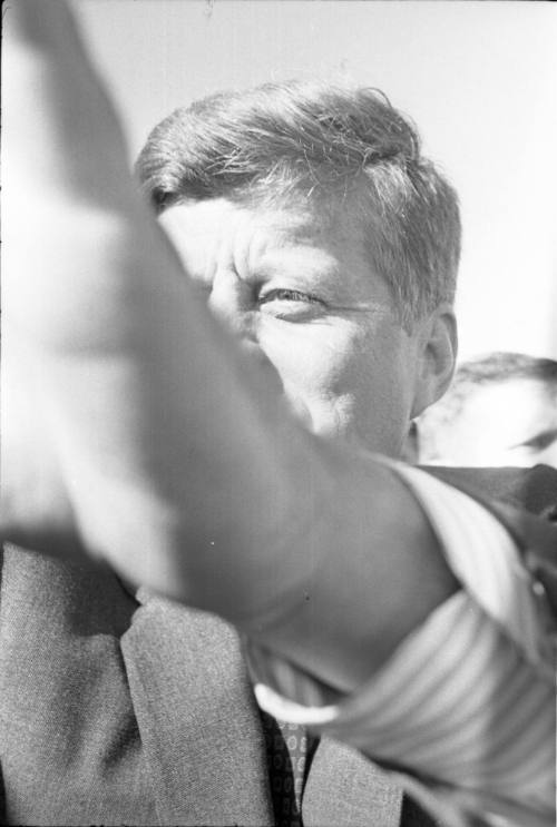 Image of President Kennedy at Love Field