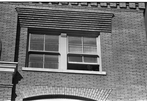 Image of the sniper's perch window at the Texas School Book Depository