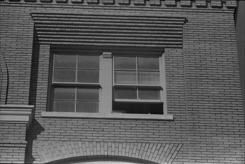 Image of the sniper's perch window at the Texas School Book Depository