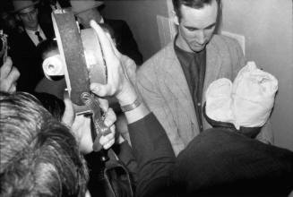 Image of Michael Paine at Dallas Police Headquarters
