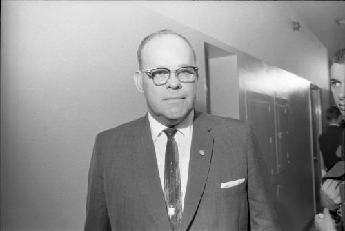 Image of Dallas Police Chief Jesse Curry at the Dallas Police Department