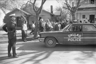 Image of the scene of Officer J.D. Tippit's murder in Oak Cliff