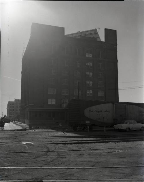Image of the north side of the Texas School Book Depository