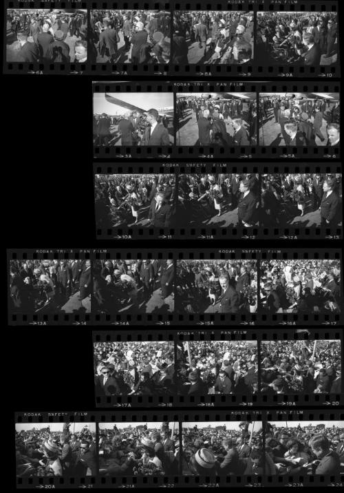 Negative strip 5 from the Dallas Times Herald Collection