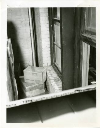 Photo of the sniper's perch in the Texas School Book Depository building