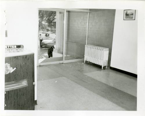 Photo of the entrance to the Texas School Book Depository building