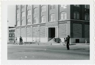 Photograph of the exterior of the Texas School Book Depository building