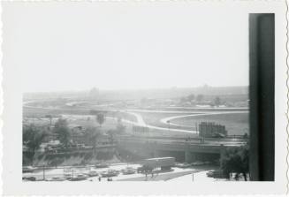 Photo from the 6th floor of the Texas School Book Depository building