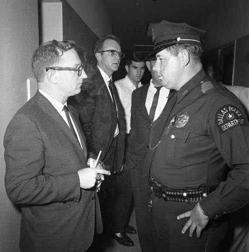 Image of Dallas Police officer M. N. "Nick McDonald at Dallas Police Department