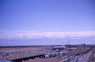 Image of Air Force One landing at Love Field
