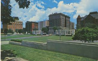 Postcard titled "World Famous Dealey Plaza"