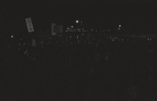 Image of crowds at Carswell Air Force Base in Fort Worth