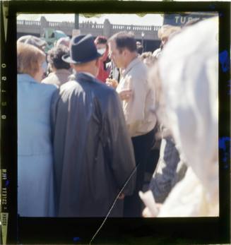 Color slide transparency of Dealey Plaza eyewitnesses - Towner 4