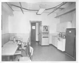 Photograph of the TSBD second-floor lunch room