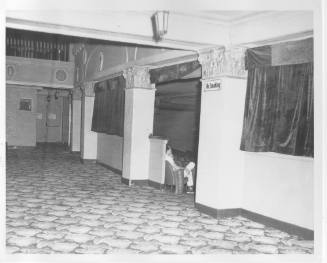 Photograph of the lobby of the Texas Theatre