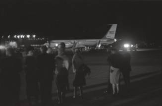 Image of Air Force Two at Carswell Air Force Base in Fort Worth