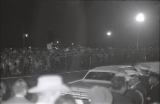 Image of crowds at Carswell Air Force Base in Fort Worth