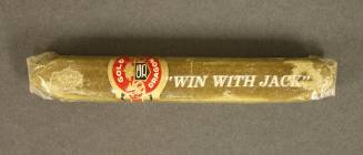 "Win With Jack!" bubble gum cigar from the 1960 presidential election
