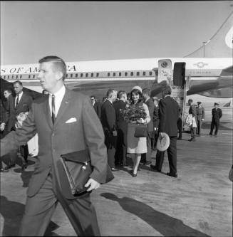 Image of Jacqueline Kennedy at Love Field