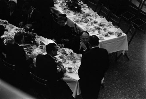 Image of guests at the Dallas Trade Mart luncheon