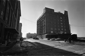 Image of the north side of the Texas School Book Depository building