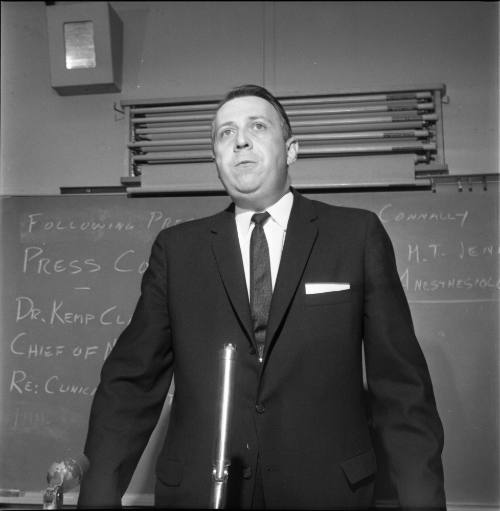 Parkland Memorial Hospital press conference on Monday, November 25, 1963