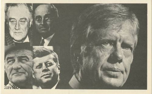 Jimmy Carter re-election campaign postcard