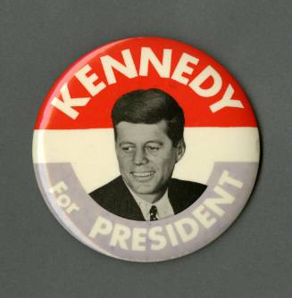Kennedy for President campaign pin